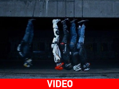 Κρέμασαν… ανάποδα πέντε μηχανόβιους